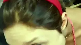 Sadira Hotwife Teases Monster Cock In Bathroom!