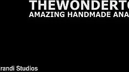 Ria sunn tests balldog size l with anal fisting orgasm