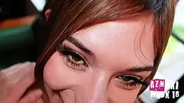 cotdamn persian princess aria valencia lovs gettin used as a fuckdoll in quickie