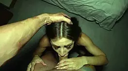 my tight pussy gets pound from behind by big coc