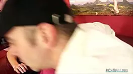 cute teen 18+ gets her asshole bonked hard