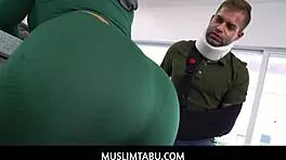 muslimtabu - chubby hijab girl eager for first time fun