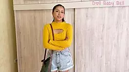 shy latina teen moves out for first solo adventure