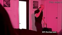 Asian Girlfriends Riding Dilf Dick After Party