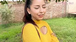 shy latina teen moves out for first solo adventure