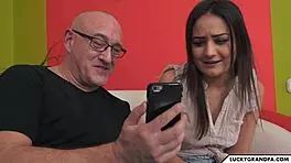 Teen 18+ craves vintage cocks for intense blowjob action