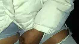 After the party, my daughter-in-law pays the bet with wet action