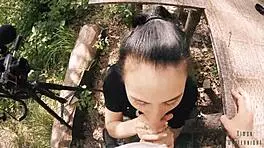 POV BTS Pro Blowjob in the Middle of Nowhere, Damn Hot!