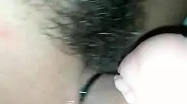 Wow, teen solo masturbating with fake pussy action!