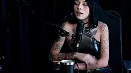 she started as a greedy prostitute, became dominatrix, and told her family - paty raven in sheer red 😏