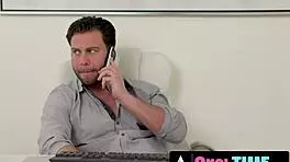 petite 18yo madison summers deepthroats and gets asshole fucked by coworker