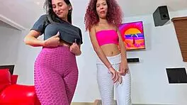 Colombian Girl Gives Ass, Boyfriend Eats Friend's Ass, I Swallow Cum.