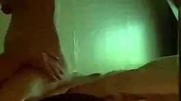 Petite Mandy rides old man for anal and assfucking