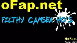 Gorgeous teen minx boldly displays her big boobs and shaven snatch on webcam.