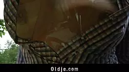 i can’t believe grandpa got to bang this sexy blonde teen in a van