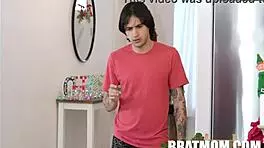 Stepmoms Annie King and Elias Cash Engage in Free Use Christmas Hardcore.