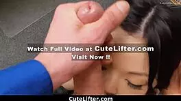 Lp Officer Questions Suspected Thief Lulu Chu in Backroom