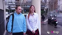 Astrid says, Rafael, let me deflower you today.