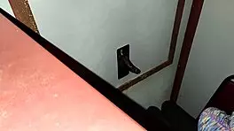 First Time Blowjob At Glory Hole