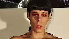 Watch TEEN goth girl SNEEZE huge snot in POV humiliation