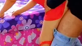 I fucked the married neighbor hard in his bed