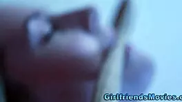 teen lesbian and milf feel intense pleasure through oral and fingering.