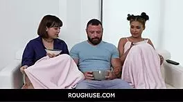 roughuse -shy vs slutty step lilith grace ryder rey