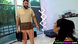 Familyorgasm - Desperate Stepdaughter Seduces Her Big Stepdad For A Wild Ride.