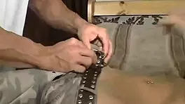 blonde brittney skye with big guy