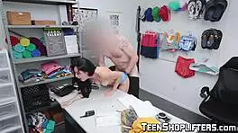 Teen thief Judy Jolie gets doggystyle fucked after deepthroat 😈