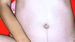 Teen squirts vibrator orgasm caught by neighbor