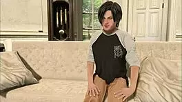 Granny Stepmother and Young 18+ Man Engage in Forbidden Oral and Anal Play