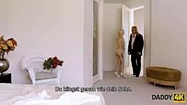 daddy4k naive gal betrays future husband with experienced father