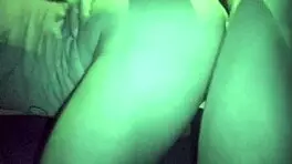 Hidden Camera Catches Redhead Babe Being Licked By Muscular Lover In Dark