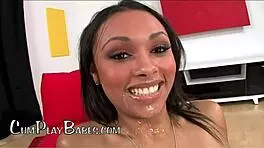 Cum on Bethany Benz HD - a stunning interracial scene