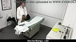 teen patient follows the doctors advice by getting intimate with him.