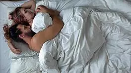 Morning Kicks Off with Teen 18+ Friend in Sexy Stockings