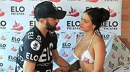 lorena doll chats before the hot room 😏