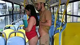 यो, यह स्टूडेंट को पब्लिक बस में छुआ और चोदा गया