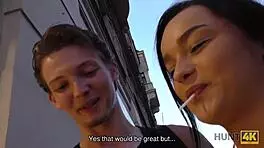 skinny babe erica black turns slut for cash, wow!