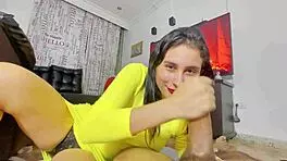 my boyfriend intriguingly opens my big ass in the living room