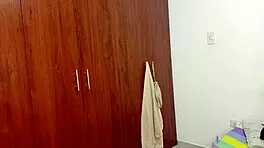 Young latina fucks milf after coffee