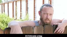 petite 18+ pornstar lily glee CAN'T RESIST her fitness instructor's HUGE COCK