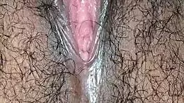 Desi housewife moans loud during close-up hairy pussy worship. Tight Asian solo action!