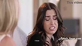 Stepmom Rachael Cavalli Helps Chanel Camryn Squirt In Wild Lesson.