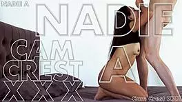 Stepdad teaches babygirl about oiled sex massage