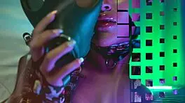 hot girl in fishnets gets her pussy masturbated by cipriani