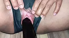 Wet Blowjob Session Ends with Loads of Cum in Her Mouth