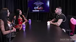 Detailed Compilation of Kylian Cria Cast with Tifany Rocha and Didy Reis Part 2 in Sheer Red Lingerie