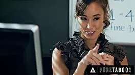 does teacher christy love beg student codey steele for lesbian impregnation?